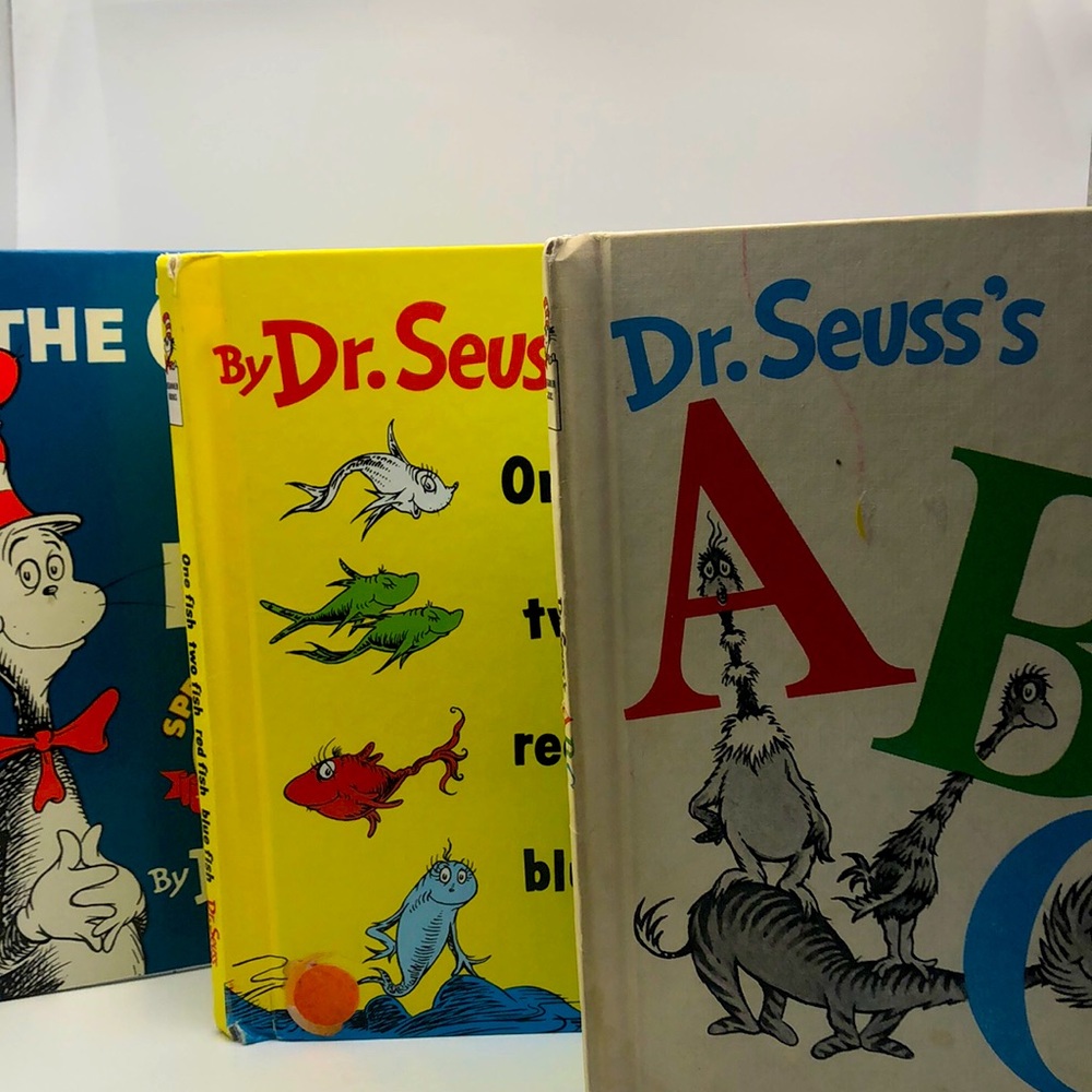DR. SEUSS’S ABC, THE CAT IN THE HAT, ONE FISH TWO FISH RED FISH BLUE FISH